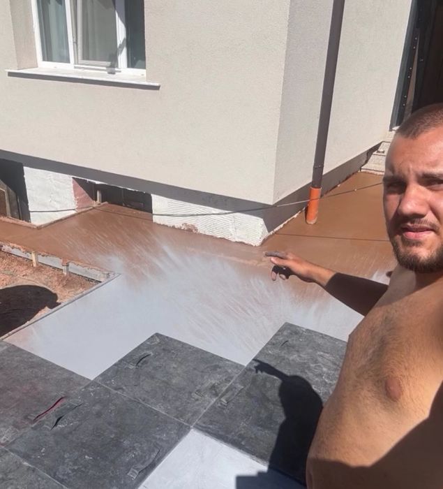 Бетониране на пътеки и гаражи и пътеки