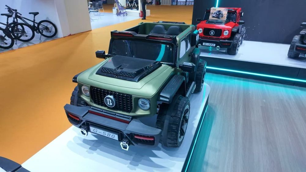 Болалар учун ҳақиқий "Гелик" – G-580 Brabus Style!