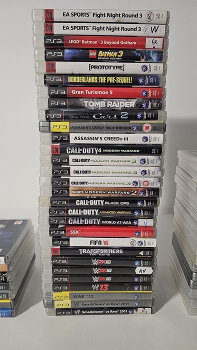 Pachet Jocuri PS3 FIFA, GTA, Spiderman, God of war, Ratchet, Sonic