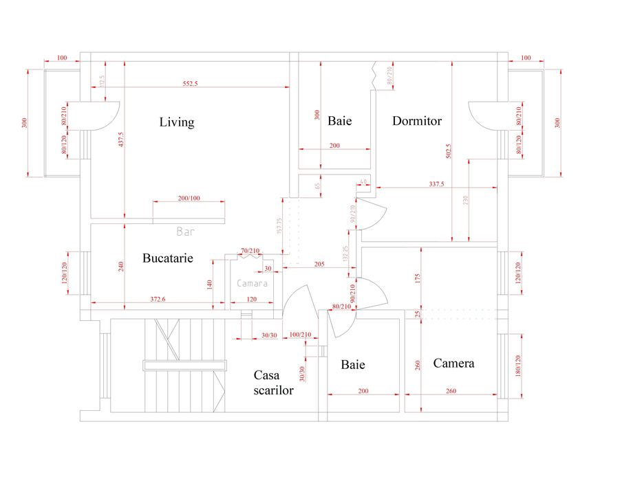Inchiriez apartament 3 camere!