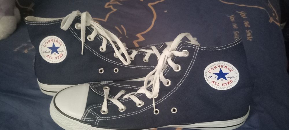 Кеды converse синие