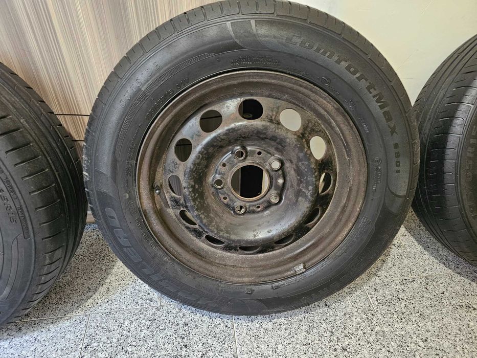 Стоманени джанти с гуми 15 цола 5х120 за BMW