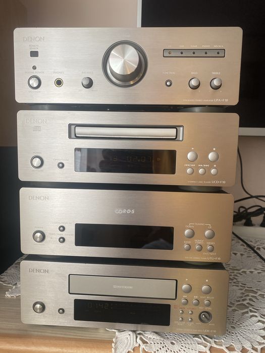 Minisistem line audio HiFI Denon UPA F10 Amplificator Deck Cd