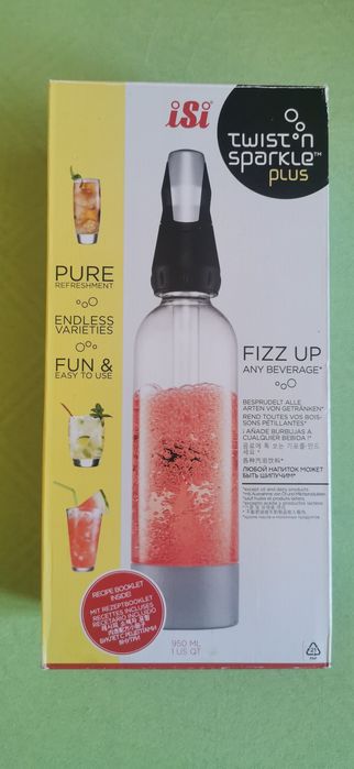 Aparat de făcut Sifon, Sucuri Acidulate Cocktail Marca Isi Nou