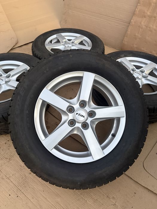 Джанти VW AUDI SHKODA “16” 5x112 ET33 с зимни гуми Pirelli 215/65/16