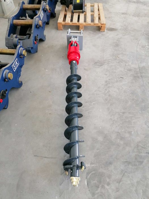 Burghiu foreza hidraulica de pamant pt excavatoare/buldoexcavatoare