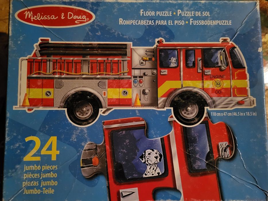 Puzzle cu piese mari