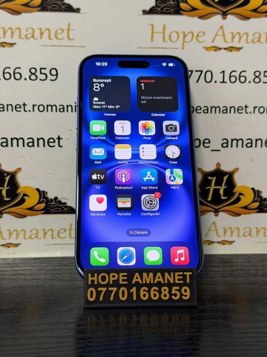 Hope Amanet P10/iPHONE 16 128 GB BATERIE 89%