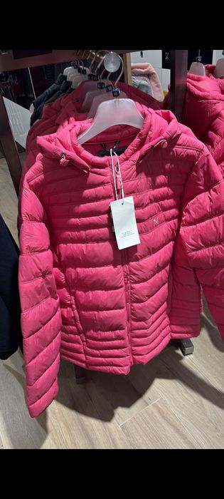 Дамско розово и черно яке