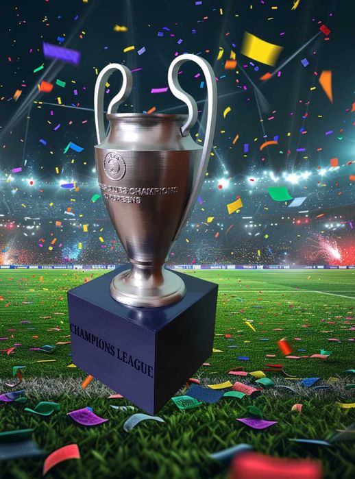 Макет на купата на Шампионска лига по футбол