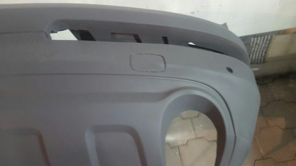 Задний бампер на ауди Q7