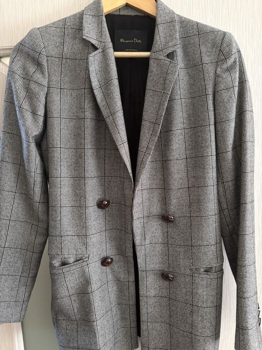 Вълнено сако Massimo Dutti