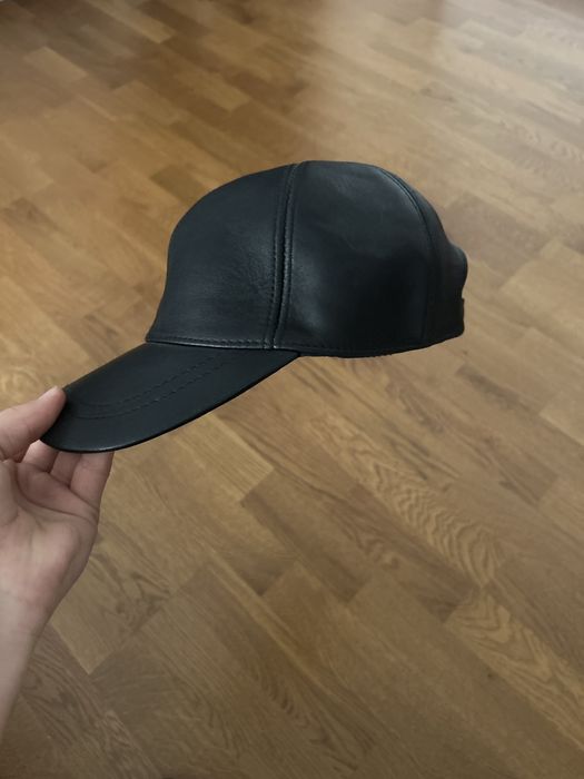 Sapca piele neagra barbati