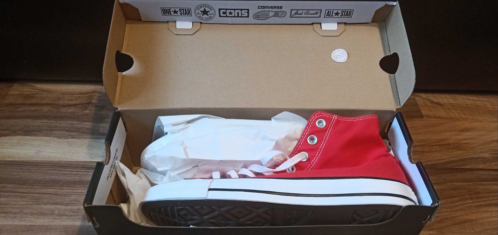 Converse Унисекс маратонки Chuck Taylor All Star червени