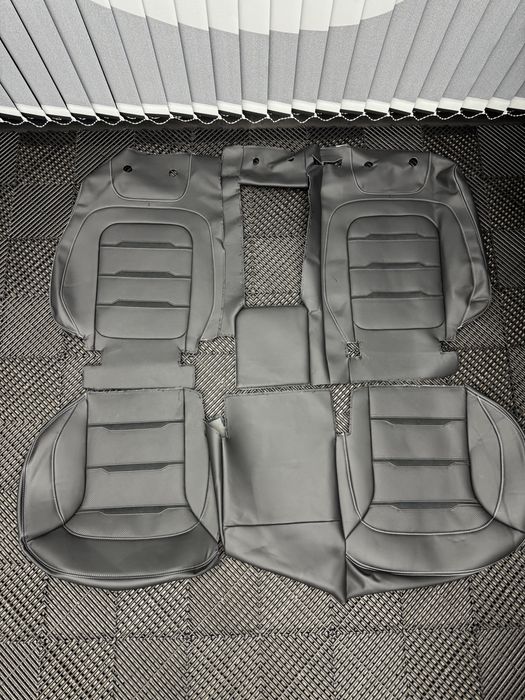 Оригинални нови Mercedes G63 AMG кожени калъфи за седалки салон предни