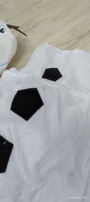 Костюм снеговика олафа