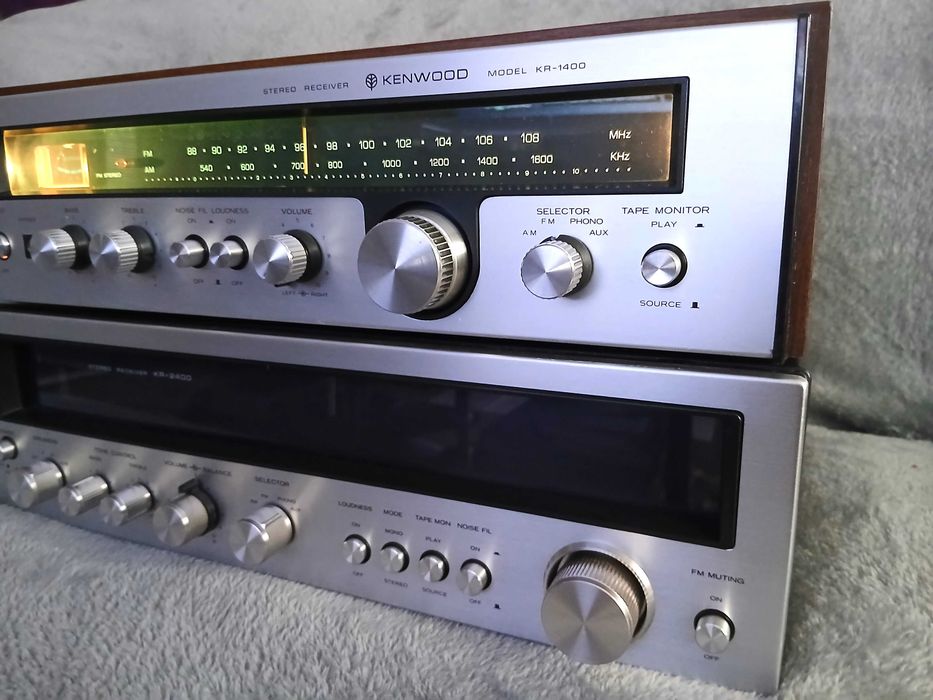 vintage amplituner KENWOOD KR-2400 / KENWOOD KR-1400 *1974