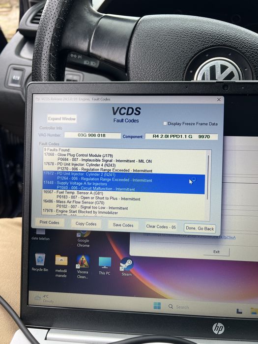 Diagnoza auto braila ( doar V.A.G)