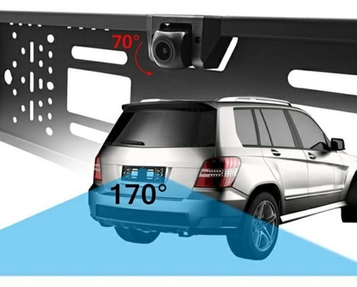 Рамка с камера 4 LED за регистрационен номер