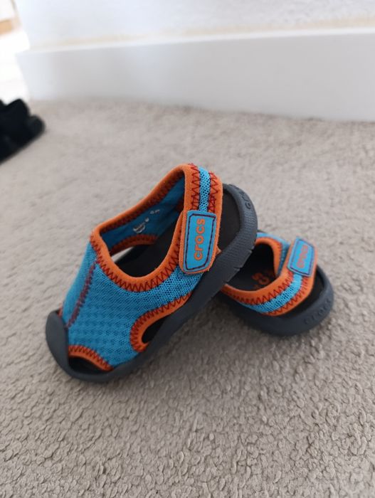 Лот бебешки сандали 22 - Nike, Crocs, Reebok