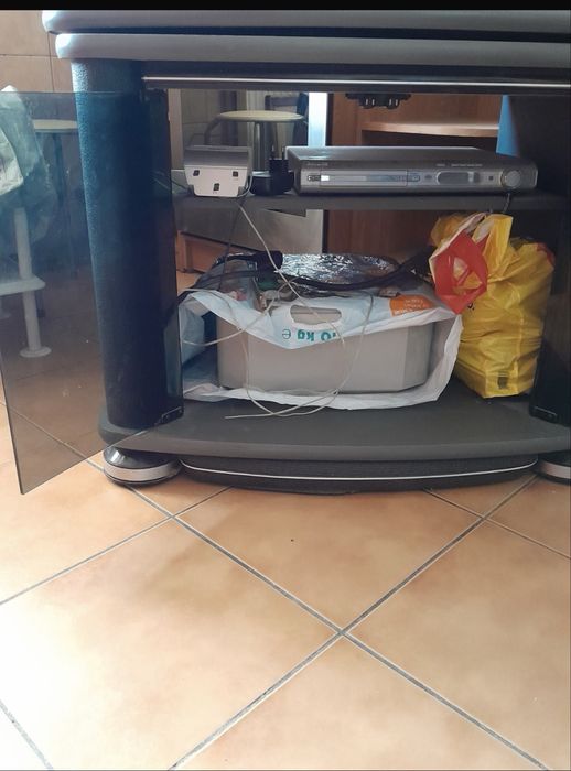 Comoda TV gri antracit
