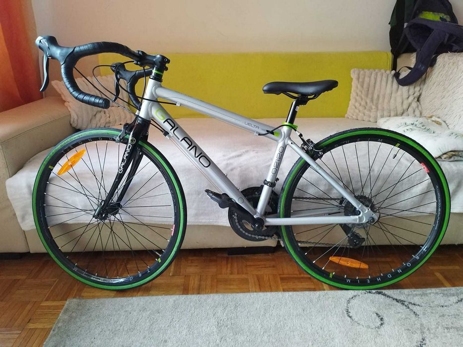 Bicicletă cursieră 28” Galano Vuelta STI NOUĂ Shimano ușoară