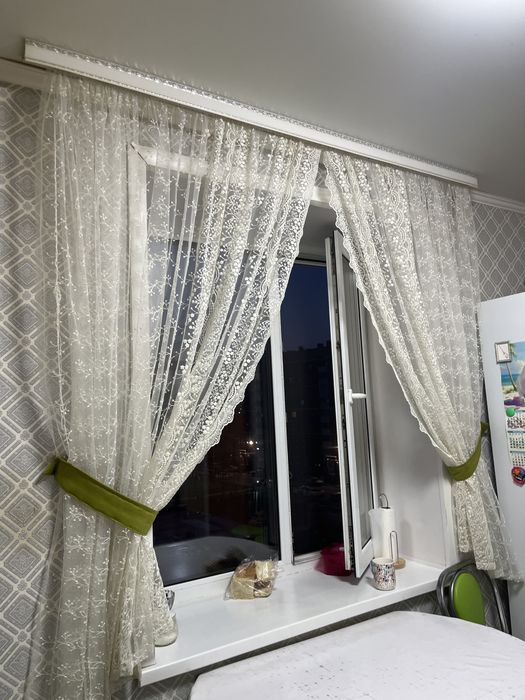 Шторы и Тюль кухонные