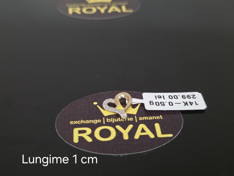 Bijuteria Royal: Pandantiv aur 14k/0.50 gr