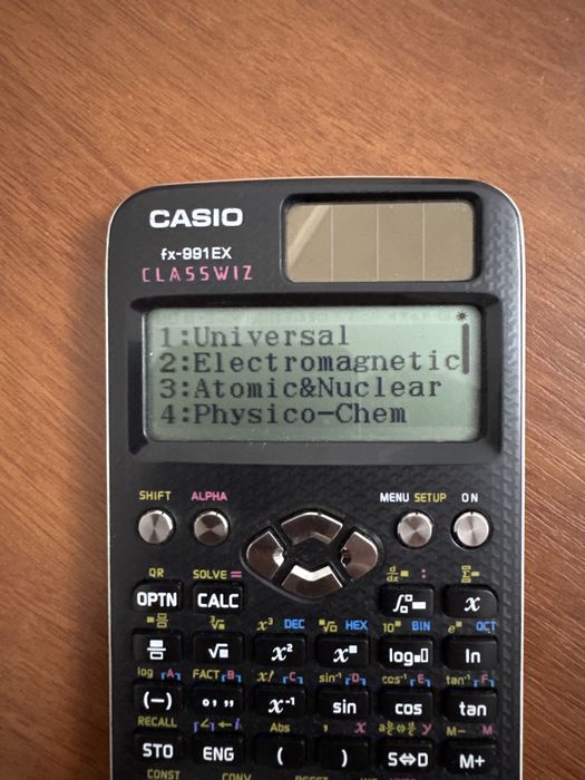 Калькулятор Casio