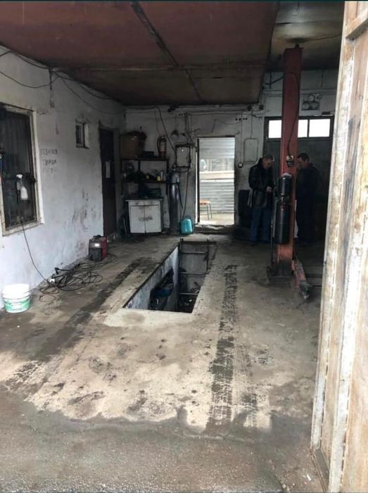 Бокс с ямой для электриков