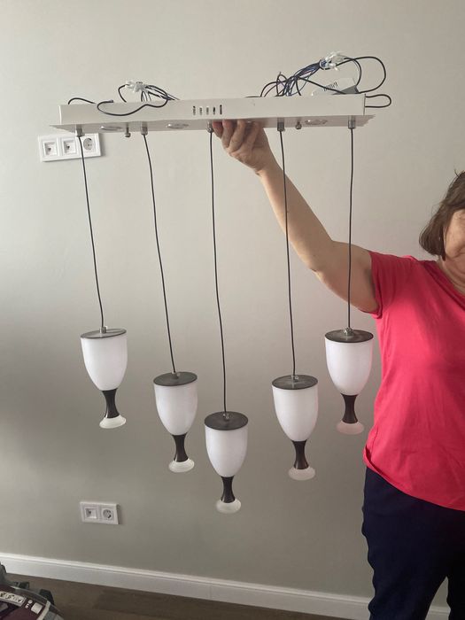 Красивая Люстра бокалы