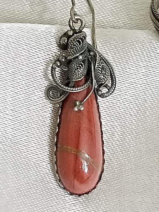 Серебряный комплект.