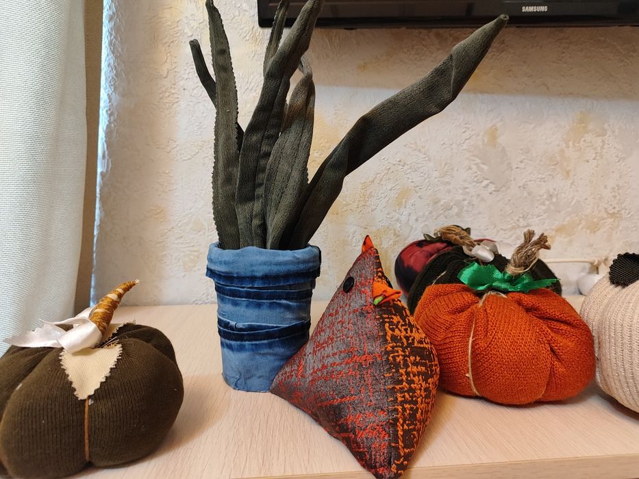 Тыквы ручная работа