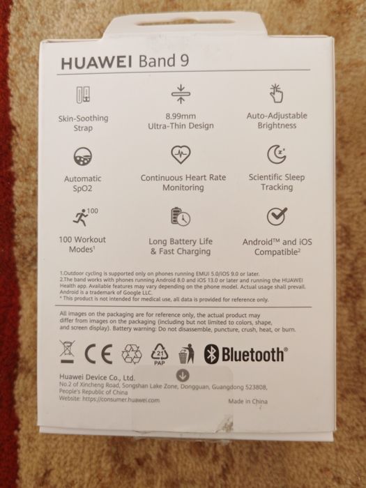 Продаю смарт часы HUAWEI BAND 9,новый в упаковке, оригинал