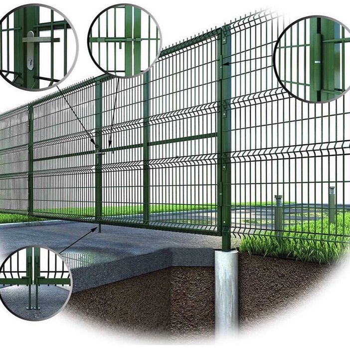 ЕВРОЗАБОР,Евросетка,Рабица(ПВХ),Дорожная Сетка.