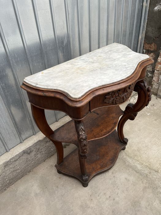 Vand masa vintage din marmura