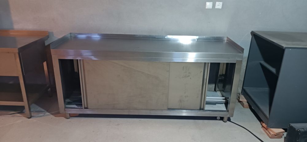 Нержавейка!!! кухонный стол из нержавеющей стали