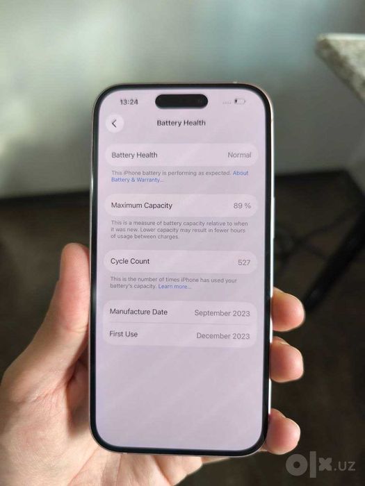 Iphone 15 128GB 89% - 527 циклов