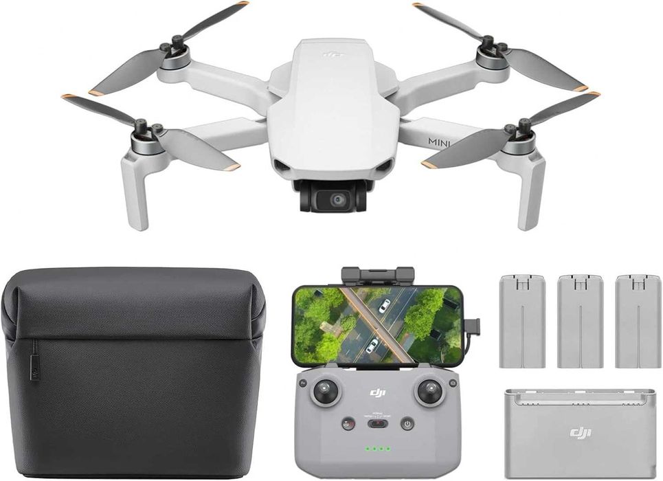 DJI Mini 2 SE - Fly more combo (pachet 3 baterii) + geanta transport