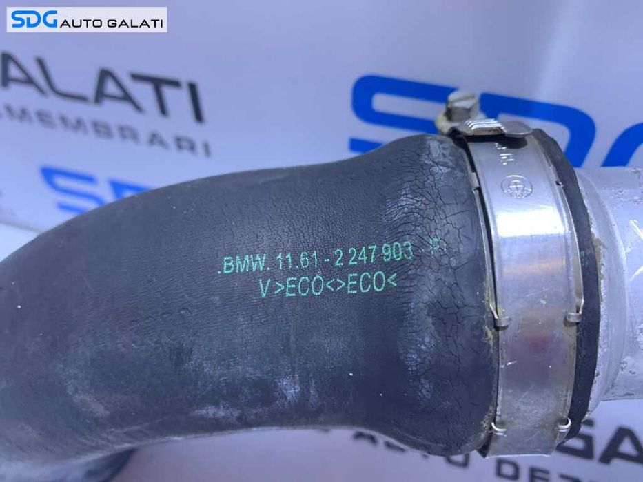 Furtun Teava Conducta Presiune Intercooler BMW E46 3.0 D 1998 - 2006 Cod 2247903 [AV3085]