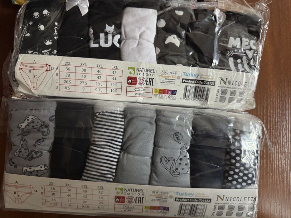 Женские трусы недельки большие размеры