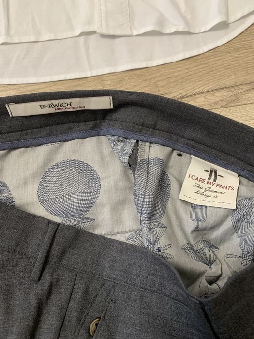 Pantaloni stofa gri barbati, marime S/M