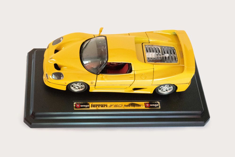 Ferrari F50 1:24 Burago с кутия Made in Italy!!!
