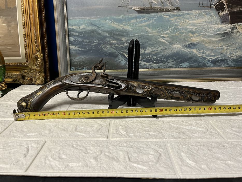 Колекционерски,стар,кремъчен пистолет