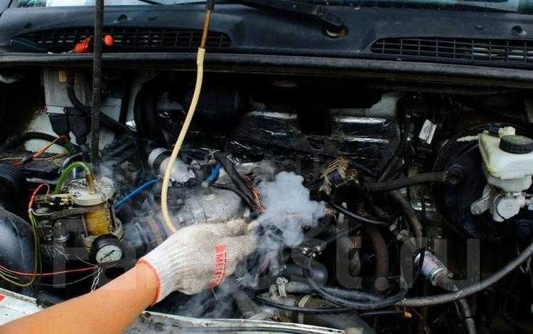 Дымогенератор. Проверка ДВС на предмет подсос неучтенного воздуха