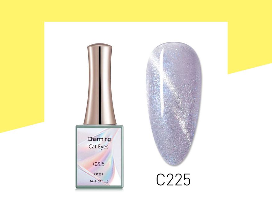 Професионален UV/LED магнитен гел лак CANNI, котешко око - 16 мл.