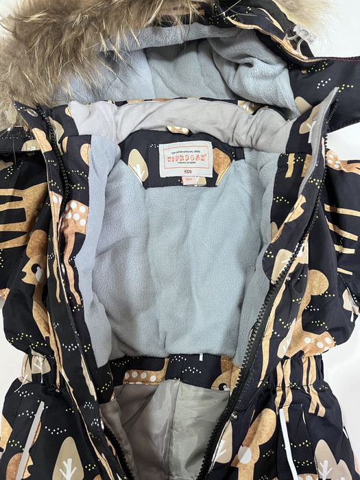 Зимний слитный комбинезон