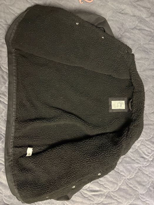 Jacheta blugi îmblănită