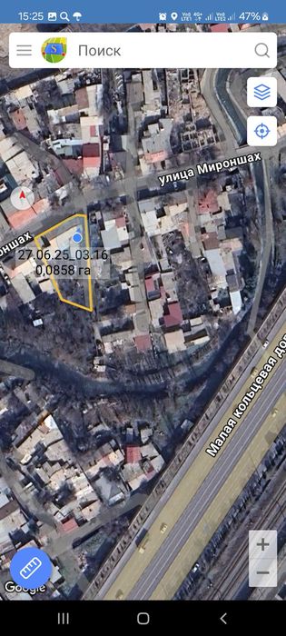 Продается участок под застройку - 8.58 сотки - Мирабадский район