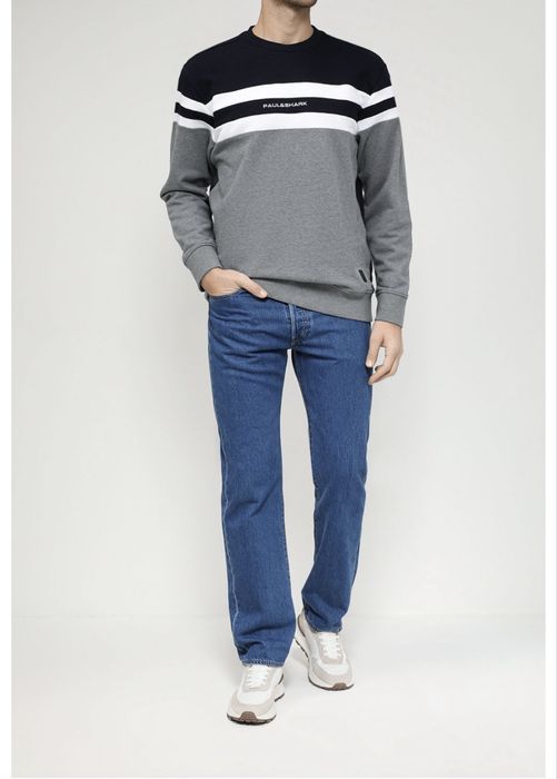 Paul & Shark Embroidery Crew Sweat мъжка ватирана блуза